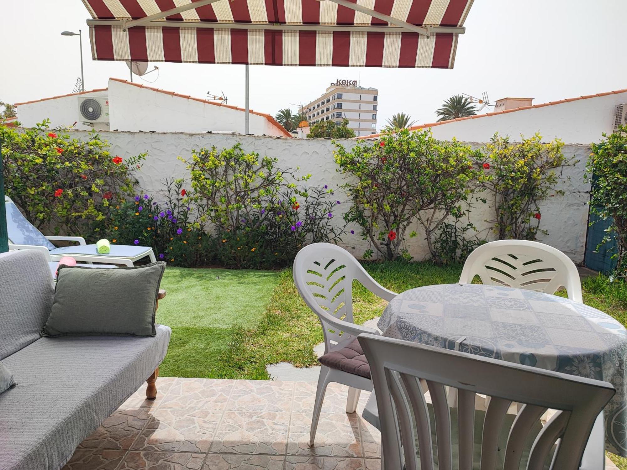 Bungalow in playa del ingles Maspalomas  Bagian luar foto