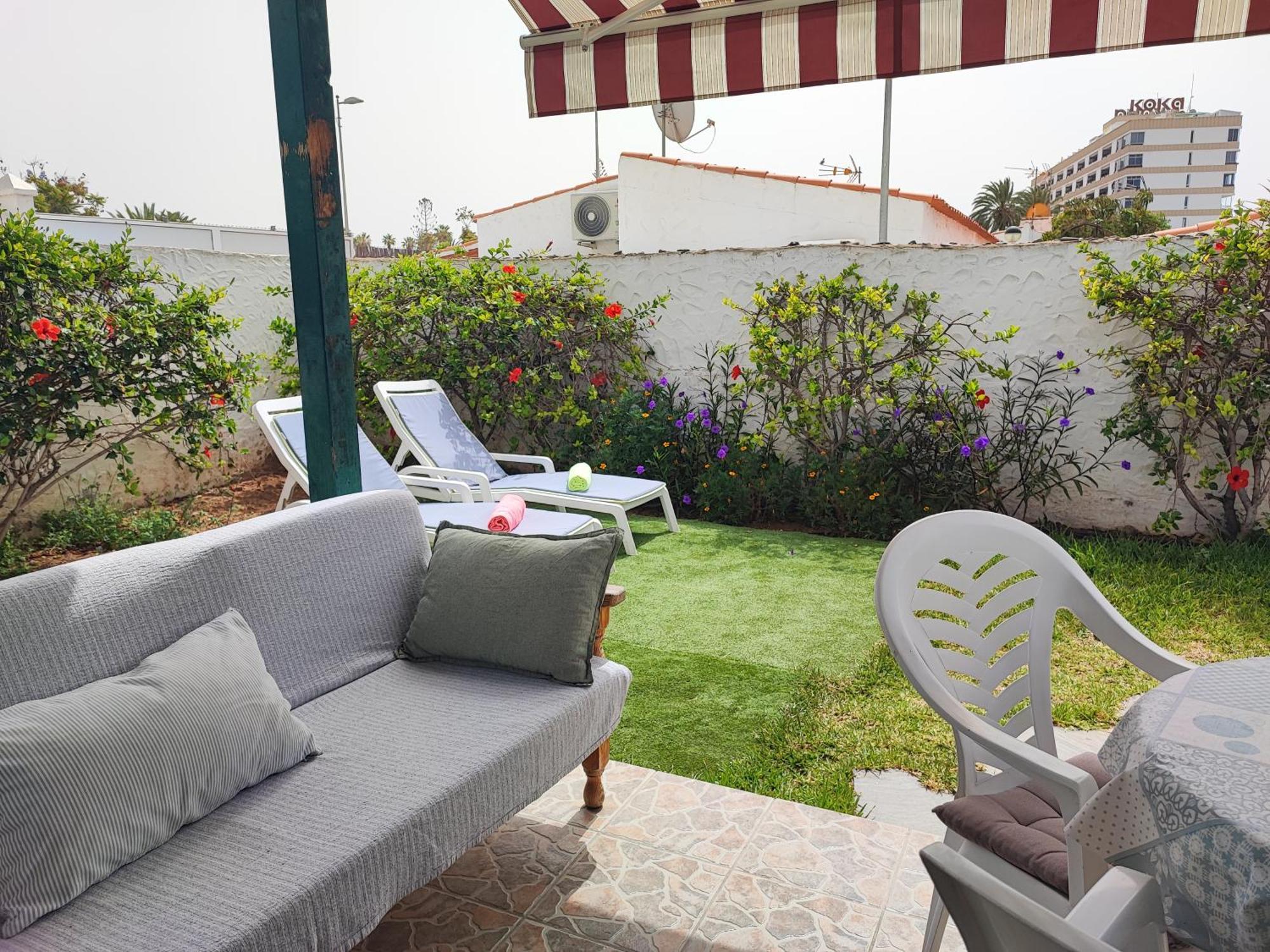Bungalow in playa del ingles Maspalomas  Bagian luar foto