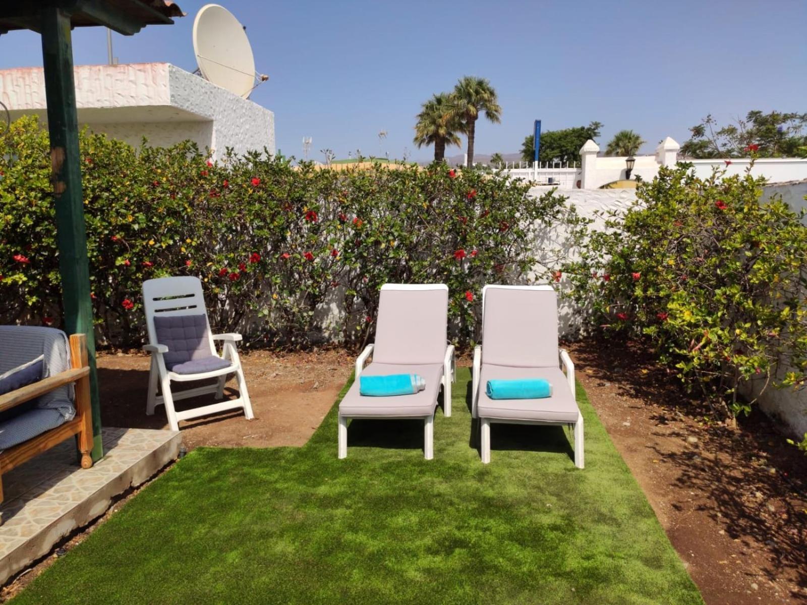 Bungalow in playa del ingles Maspalomas  Bagian luar foto